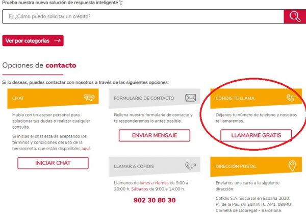 Llámame Cofidis